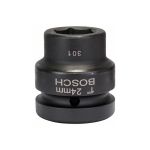 Торцевая головка ударная 6-гранная Bosch Impact Control 1"DR, 24 мм (1608557043)