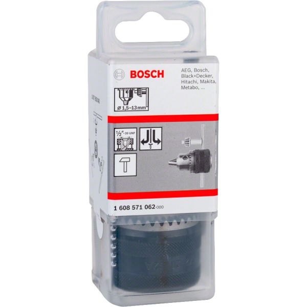 Зубчастий патрон Bosch R / L 13 мм, 12 дюймів (1608571062)