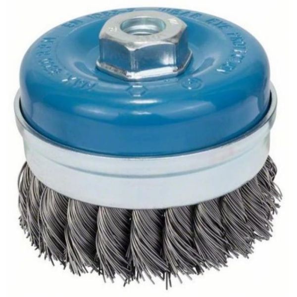 Щітка чашкова Bosch Heavy for Metal М14 0.5х90 мм пучки сталь (1608614001)