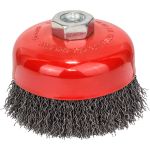 Зачисна щітка Bosch 100 мм, хвиляста, 0,5 мм, M14 (1608614011)