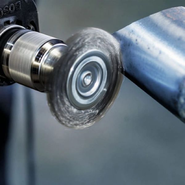 Дискова щітка Bosch PRO Metal clean 100x0.2 мм прямий хвостовик (1609200274)