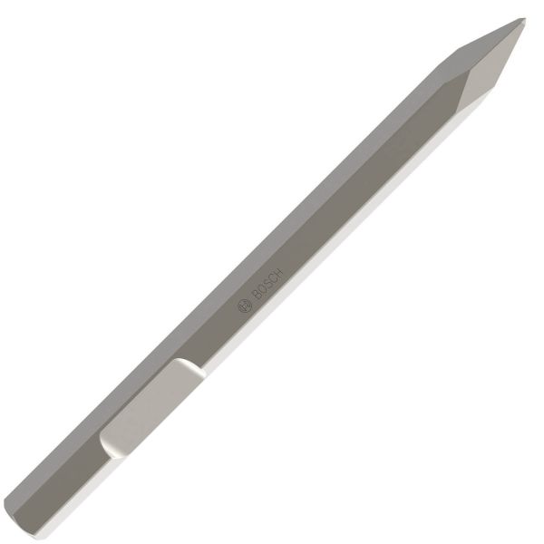 Зубило пікоподібне Bosch PRO HEX 28-4C з 28-мм шестигранним хвостовиком, 400 мм (1618660000)