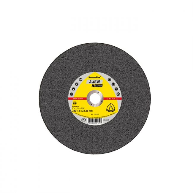 Отрезной круг Kronenflex Klingspor SUPRA A46N 125X2,5X22,23 (170708)