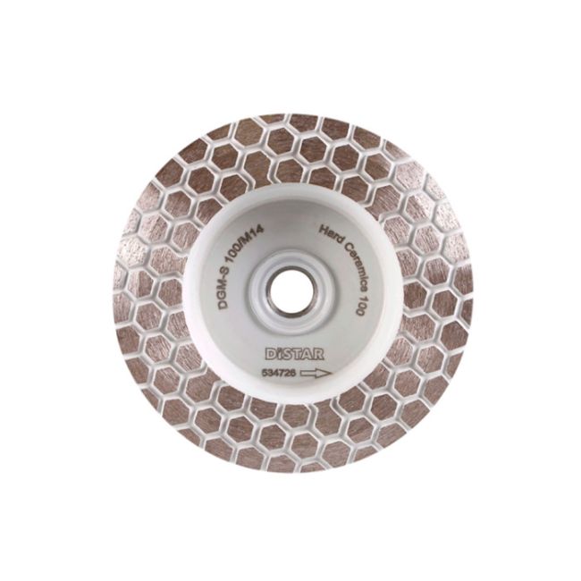 Фреза алмазная (чашка) Distar DGM-S Hard Ceramics 100/120 M14 100 мм (17483522005)