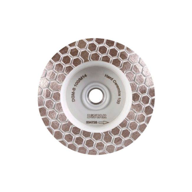 Фреза алмазная (чашка) Distar DGM-S Hard Ceramics 60/70 M14 100 мм (17483524005)