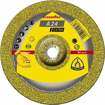 Зачистной круг Kronenflex Klingspor EXTRA A24EX 115X6X22,23 (188465)