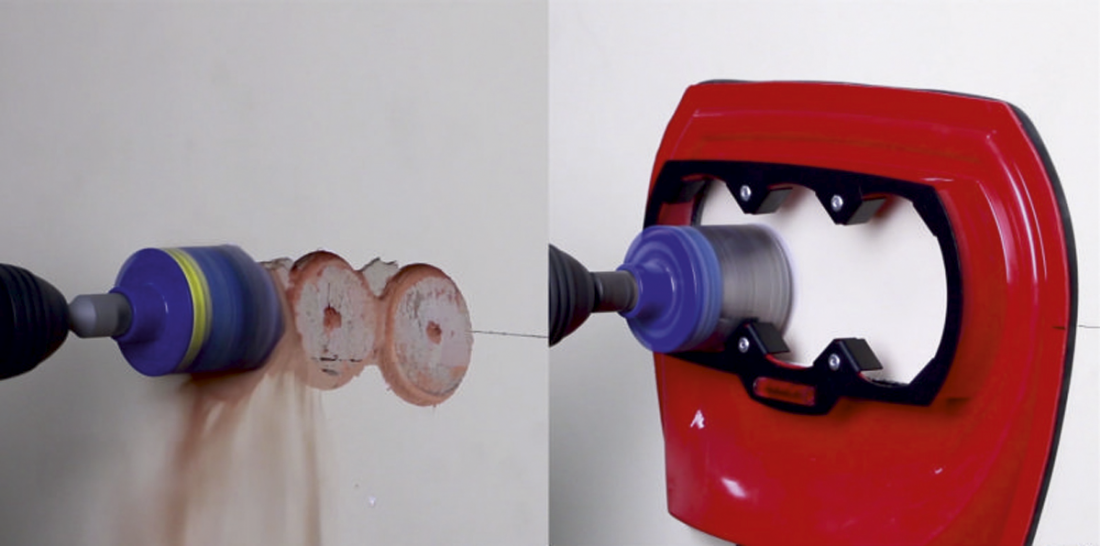 Направляющий коллектор для сверления подрозетников Mechanic FixDuster X3 (19568442021)