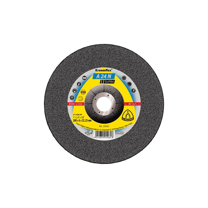 Зачистной круг Kronenflex Klingspor SUPRA A46N 125X6X22,23 (2226)
