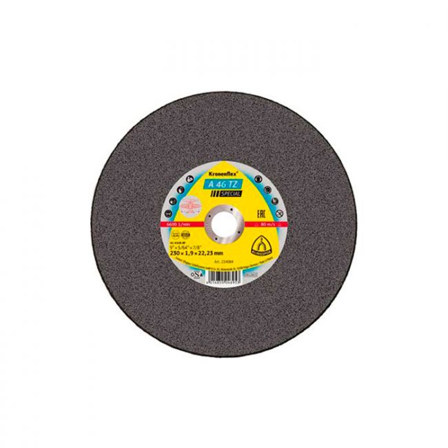 Отрезной круг Kronenflex Klingspor SPECIAL A46TZ 230X1,9X22,23 (224084)