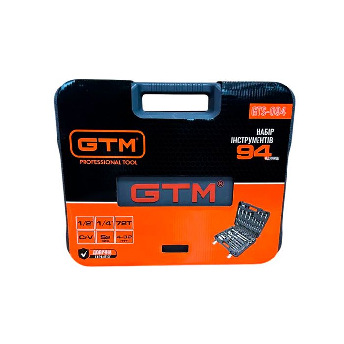 Набір інструментів 94 од GTM GTS-094 1/4-1/2" (GTS-094) (227458)