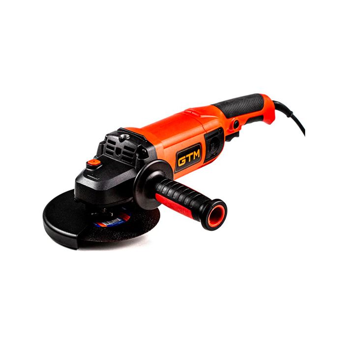 Болгарка GTM AG150/1500P мережева, 1500 Вт, 150 мм (2280)