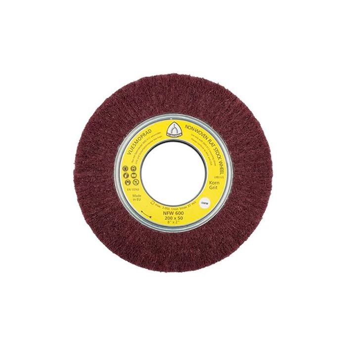 Лепестковый шлифовальный нетканый круг Klingspor NFW600 VFS CO165X50X43,1 (258898)