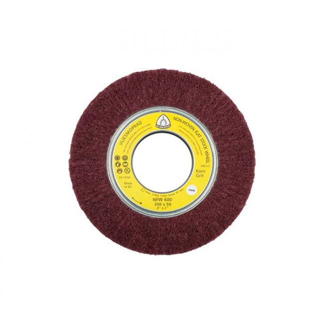Лепестковый шлифовальный нетканый круг Klingspor NFW600 VFS CO165X50X43,1 (258898)