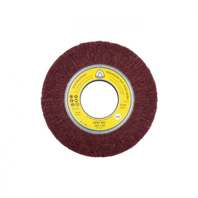 Лепестковый шлифовальный нетканый круг Klingspor NFW600 VFS ME165X50X43,1 (258899)