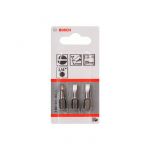 Бита Bosch Extra Hard SL0.6x25 мм (3 шт.) (2607001459)
