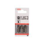 Бита Bosch Extra Hard SL1.6x8x25 мм (3 шт.) (2607001471)