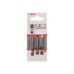 Бита Bosch Extra Hard SL0.5x4x49 мм (3 шт.) (2607001475)