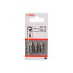 Бита Bosch PH2 25 мм, XH (3 шт.) (2607001511)