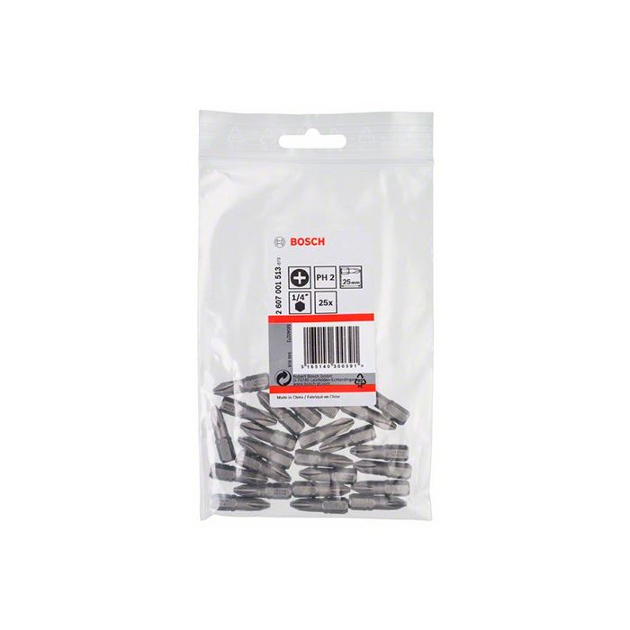 Бита Bosch Extra Hard PH2x25 мм (25 шт.) (2607001513)