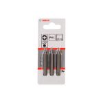 Бита Bosch Extra Hard PH1x51 мм (3 шт.) (2607001520)