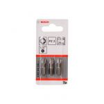 Бита Bosch Extra Hard PZ2 25 мм (3 шт.) (2607001558)