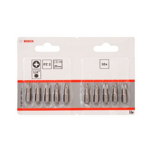 Бита Bosch Extra Hard PZ2x25 мм (10 шт.) (2607001559)