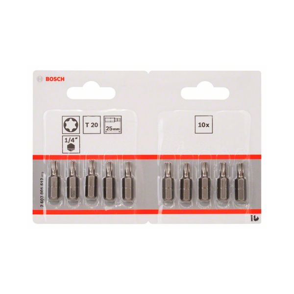 Бита Bosch Extra Hard T20x25 мм (10 шт.) (2607001612)
