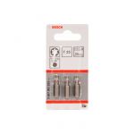 Бита Bosch Extra Hard T25x25 мм (3 шт.) (2607001615)