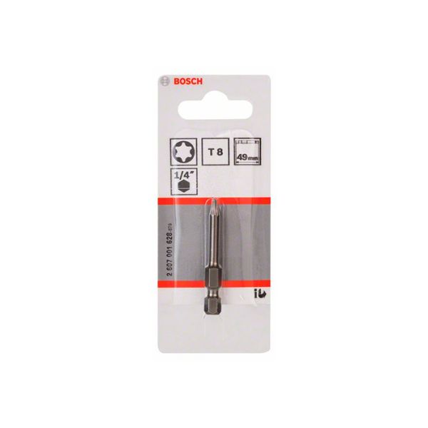 Бита Bosch Extra Hard TORX T8x49 мм (2607001628)