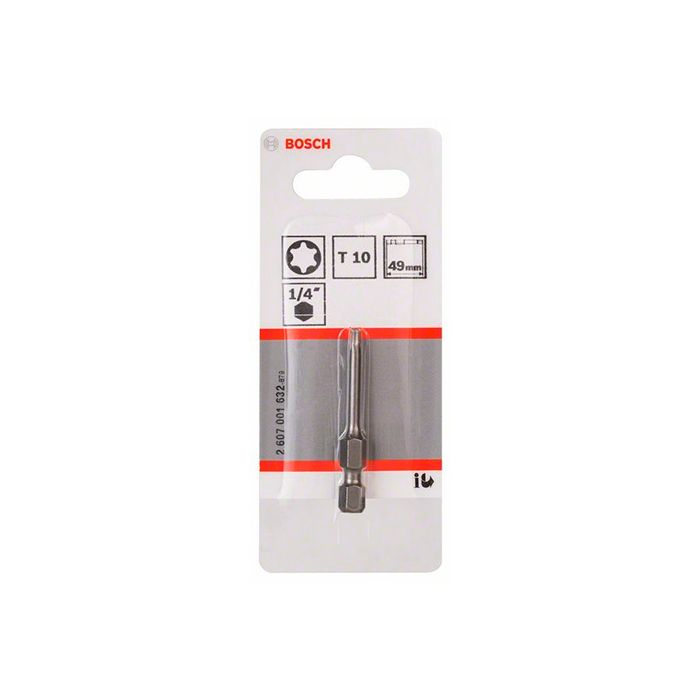 Бита Bosch Extra Hard TORX T10x49 мм (2607001632)