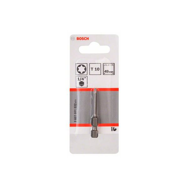 Бита Bosch Extra Hard TORX T10x49 мм (2607001632)