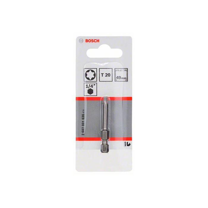 Бита Bosch Extra Hard TORX T20x49 мм (2607001636)