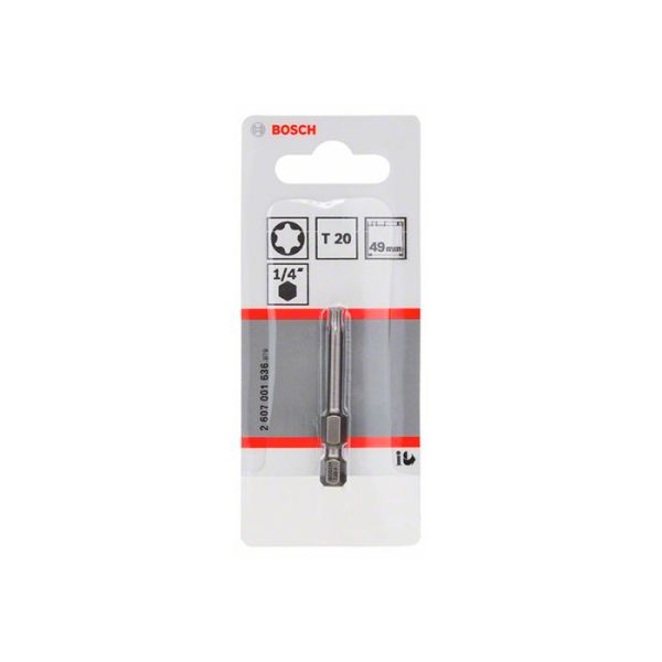 Бита Bosch Extra Hard TORX T20x49 мм (2607001636)