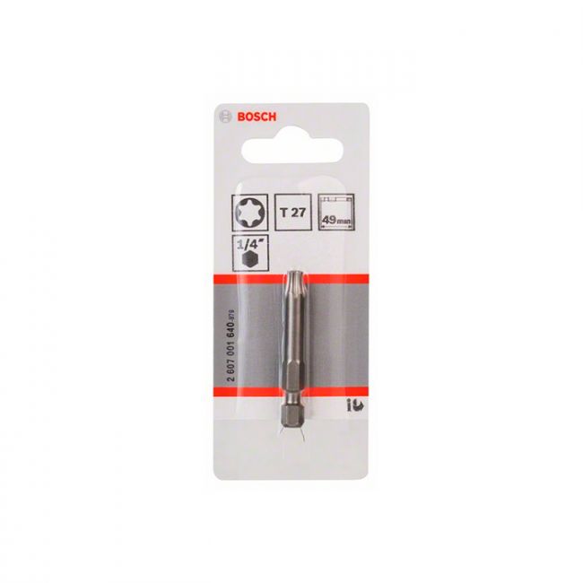 Бита Bosch Extra Hard TORX T27x49 мм (2607001640)