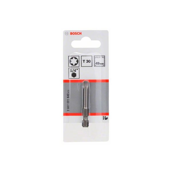 Бита Bosch Extra Hard TORX T30x49 мм (2607001642)