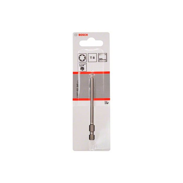 Бита Bosch Extra Hard TORX T8x89 мм (2607001646)