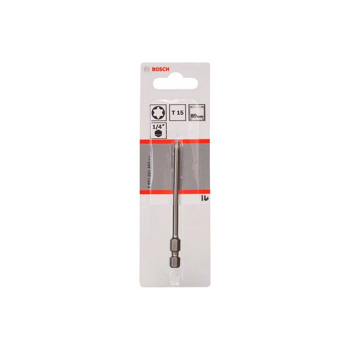 Бита Bosch Extra Hard TORX T15x89 мм (2607001650)