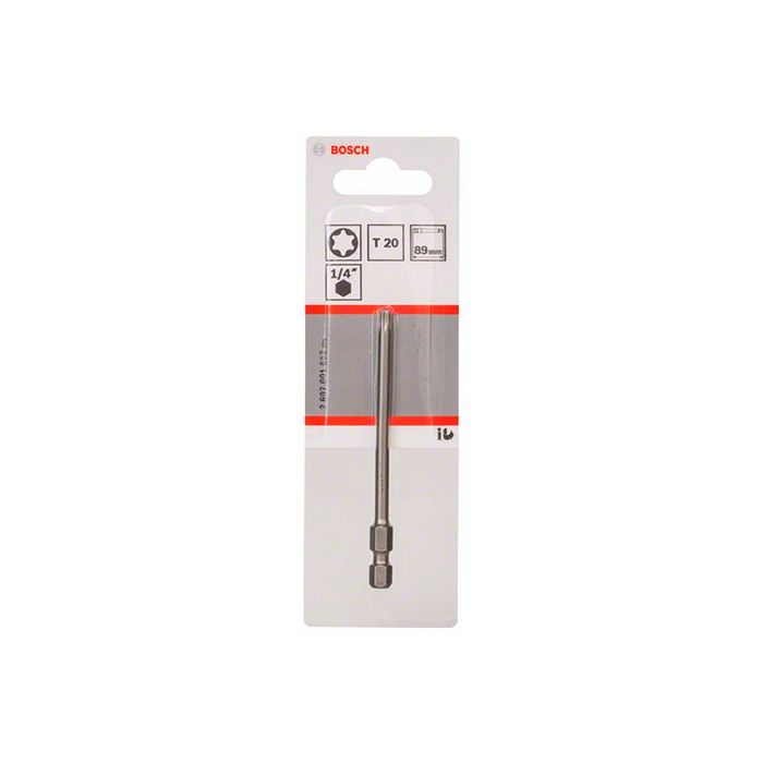 Бита Bosch TORX T20 89 мм, XH (2607001652)