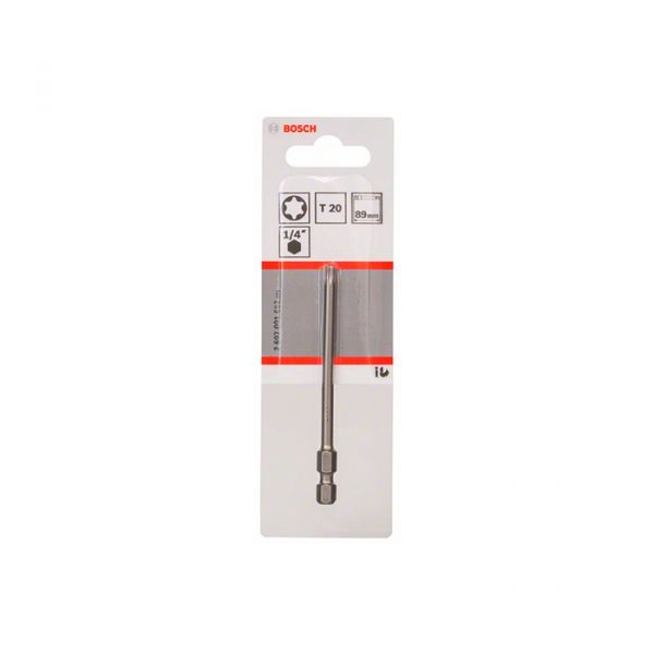 Бита Bosch TORX T20 89 мм, XH (2607001652)