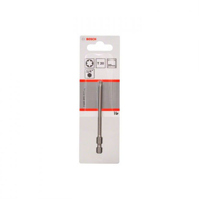 Бита Bosch TORX T20 89 мм, XH (2607001652)