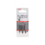 Набор бит двухсторонних Bosch Extra Hard 45 мм (3 шт.) (2607001744)