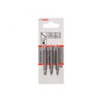 Набор бит двухсторонних Bosch Extra Hard 60 мм (3 шт.) (2607001745)