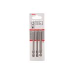 Набор бит Bosch Extra Hard T20/25/30 89 мм (3 шт.) (2607001760)