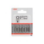 Набор бит Bosch Extra Hard 1/4" 25 мм (5 шт.) (2607001768)