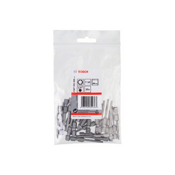 Бита Bosch Extra Hard T10 49 мм (25 шт.) (2607002509)