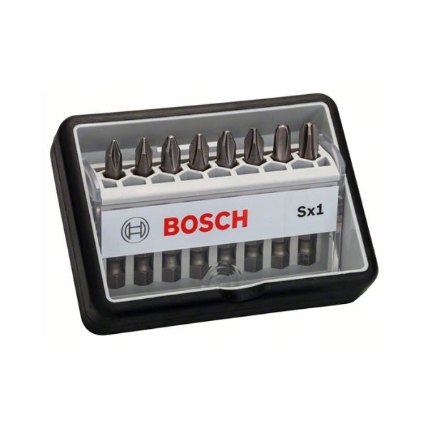 Набор бит Bosch Extra Hard Sx1 Robust Line 1/4" 49 мм (8 шт.) (2607002556)