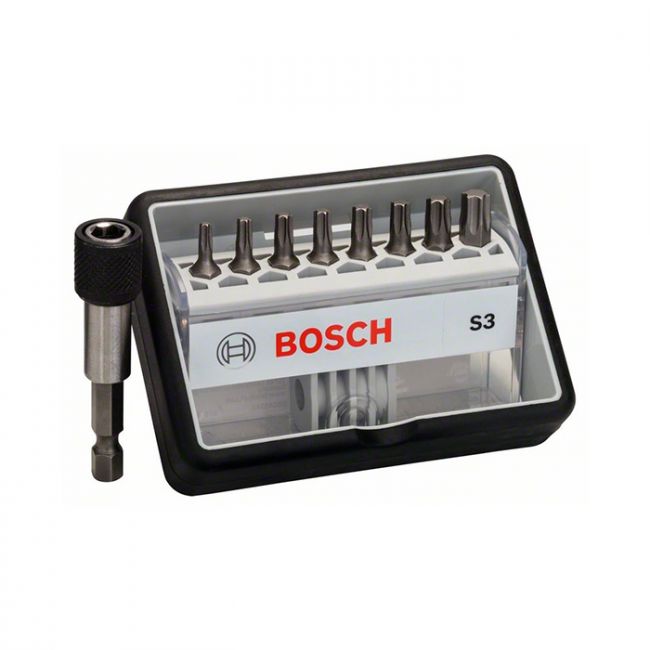 Набір насадок BOSCH RobustLineS, 25 мм, 8+1шт (2607002562)