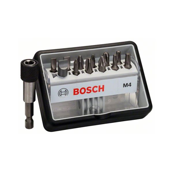Набор бит Bosch Extra Hard M4 Robust Line 1/4" 25 мм (13 шт.) (2607002566)