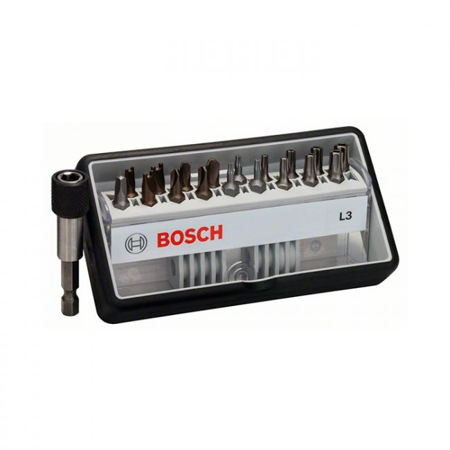 Набор бит Bosch Extra Hard L3 Robust Line 1/4" 25 мм (19 шт.) (2607002569)