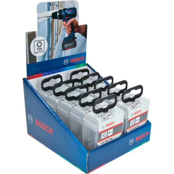 Біта Bosch Extra Hard 25 мм T20 TicTac, 25 шт (2607002799)